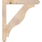 Ekena Millwork Funston Craftsman Smooth Bracket w/ Offset Brace, Douglas Fir, 5 1/2"W x 34"D x 38"H BKT0604X34X38FST04SDF - alternate 2
